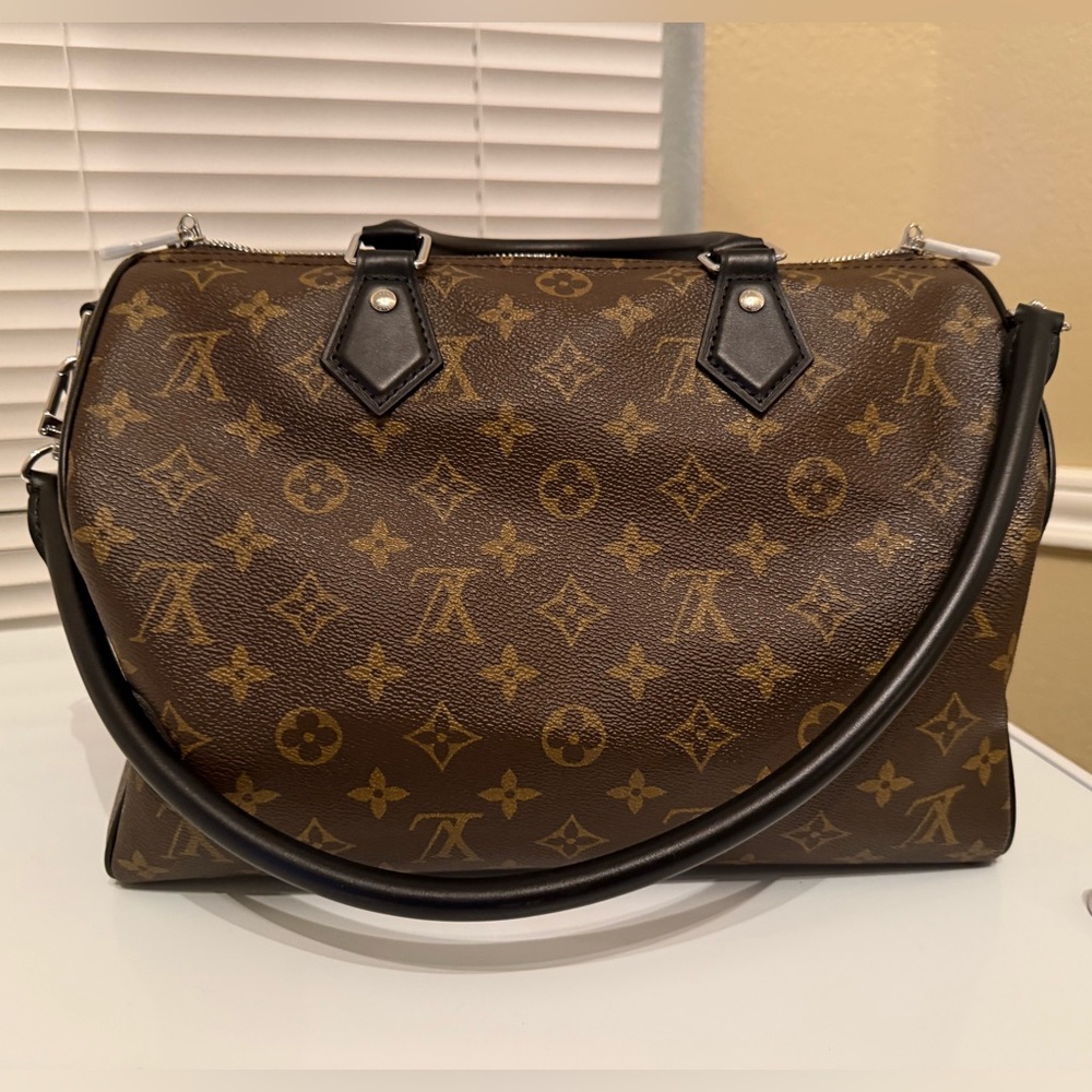 Brown Monogram Handbag - Picture 3 of 6